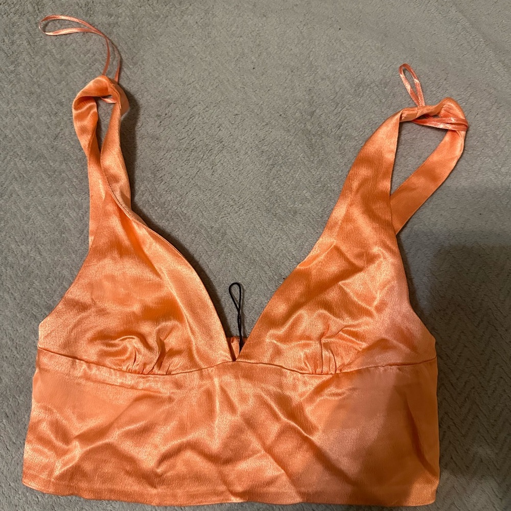 Satin Zara top